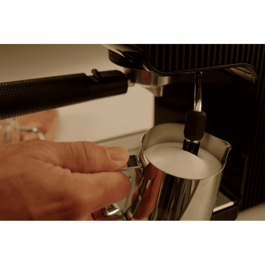 Krups - Macchina da caffè a leva per two tazze AUTHENTIC 1450W/230V grigio