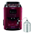 Krups - Macchina da caffè automatica con contenitore per il latte ESSENTIAL 1450W/230V rosso
