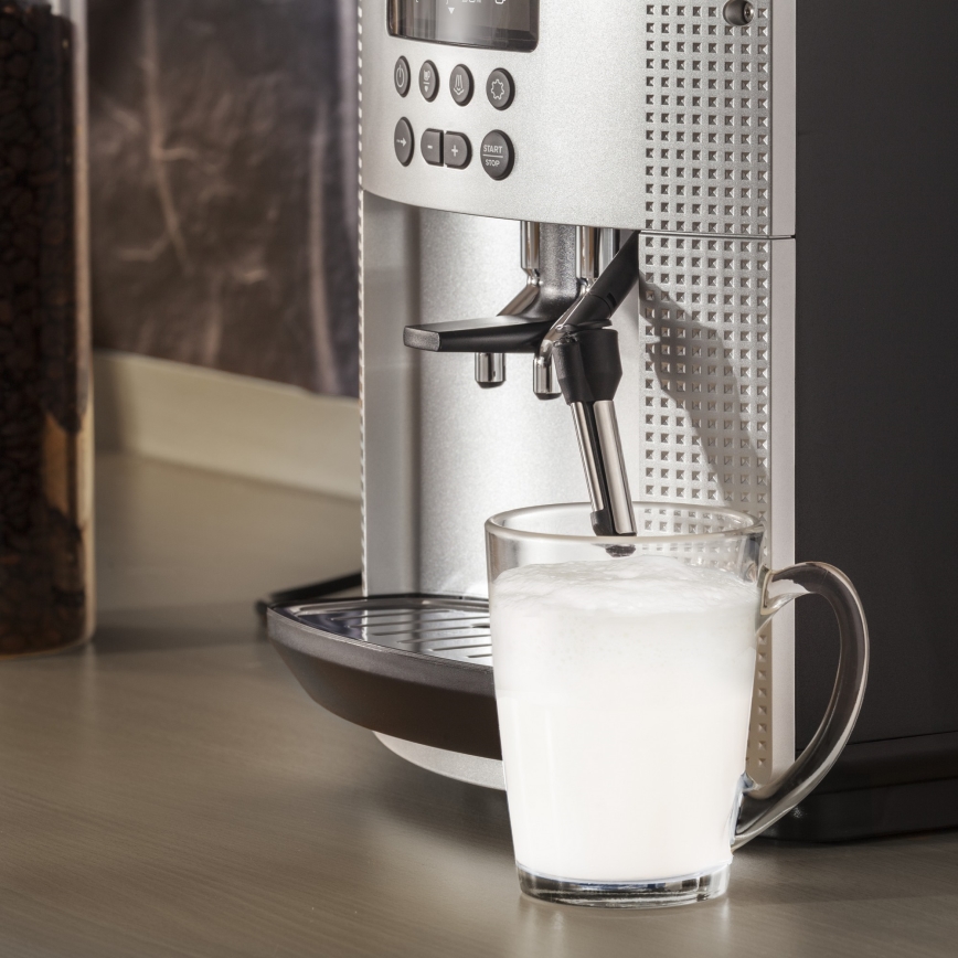 Krups - Macchina da caffè automatica ESSENTIAL 1450W/230V argento