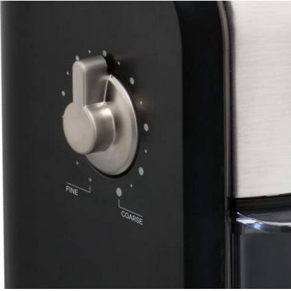 Krups - Macinacaffè elettrico in grani 110W/230V acciaio inossidabile/nero