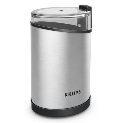 Krups - Macinacaffè elettrico in grani 85g FAST-TOUCH 200W/230V cromo