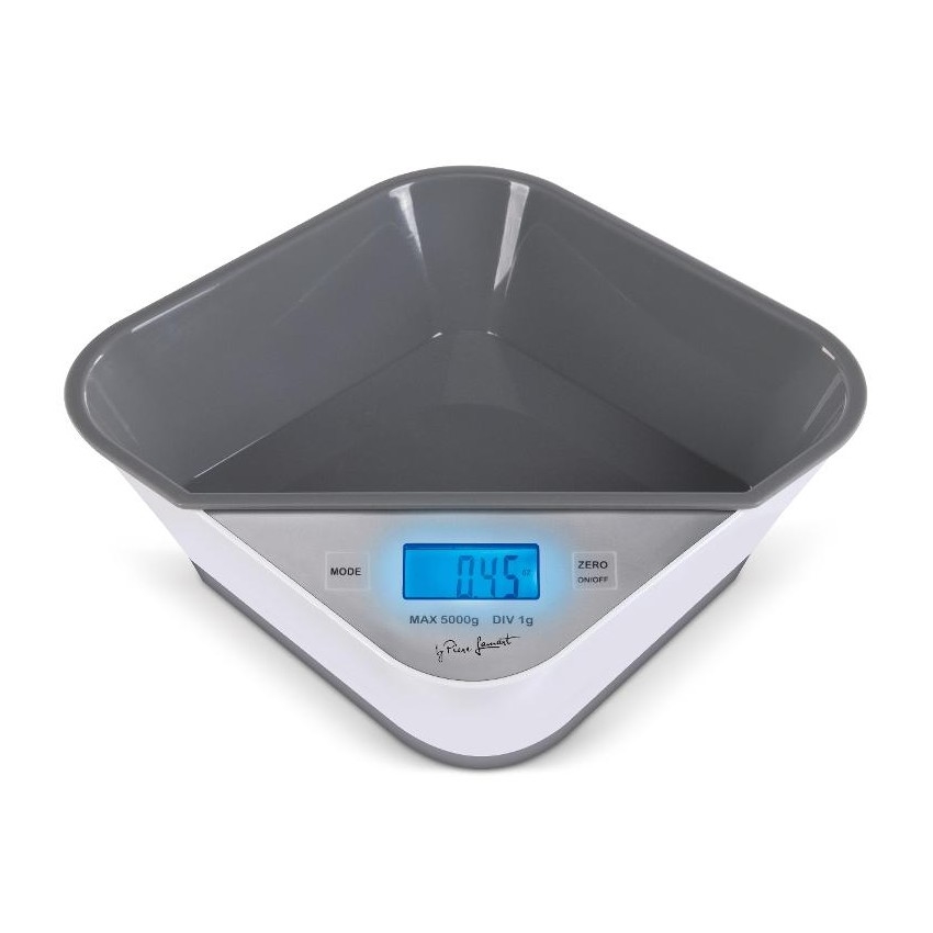 Lamart - Bilancia da cucina digitale 2x AAA bianco/grigio
