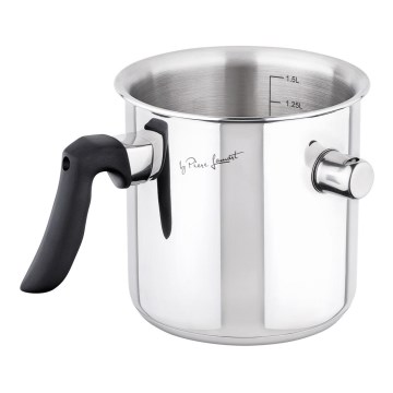 Lamart - Bollitore per latte 1,5 l in acciaio inox