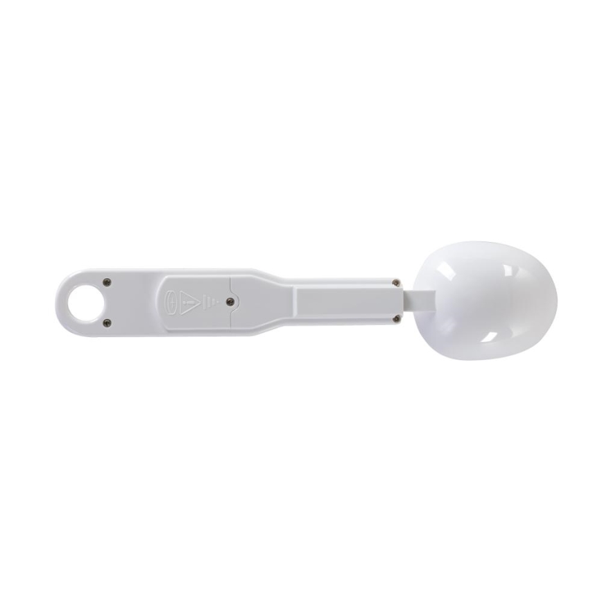 Lamart - Cucchiaio pesa con display LCD 1xCR2032 bianco