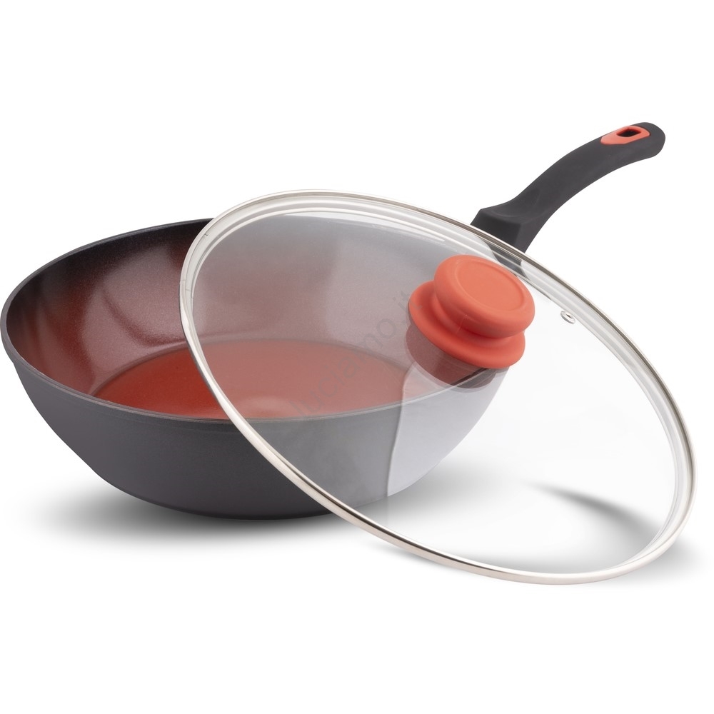 LE CREUSET Padella Bassa in Alluinio Antiaderente, diaeter 28 c, per