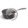 Lamart - Pentolino in granito con coperchio 16 cm nero/grigio/acciaio inox