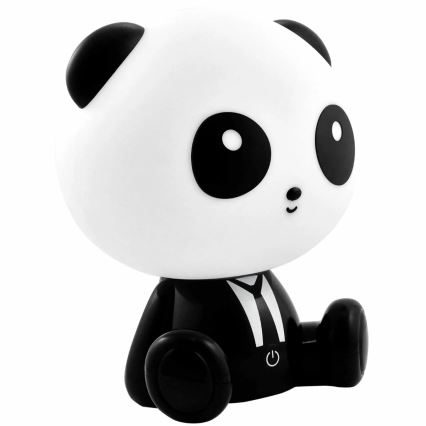 Lampada a LED dimmerabile per bambini PANDA LED/2,5W/3,7V 1200 mAh