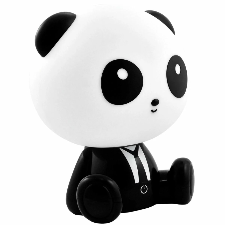 Lampada a LED dimmerabile per bambini PANDA LED/2,5W/3,7V 1200 mAh