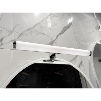 Lampada a LED per specchio da bagno 10W/230V 45 cm IP44 cromo lucido