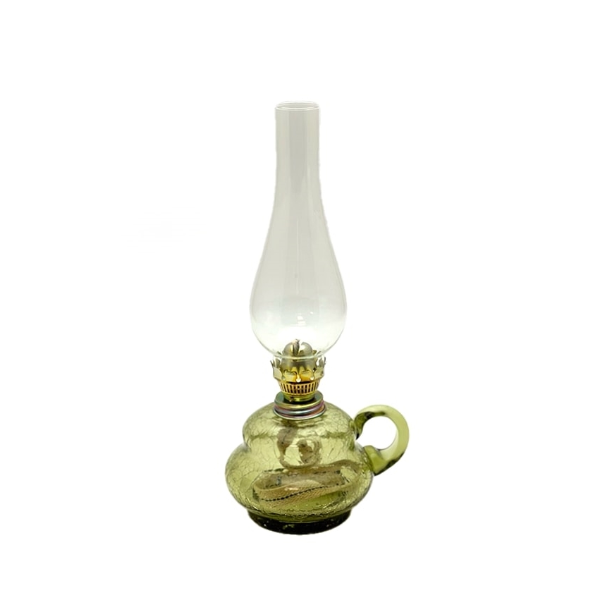 Lampada a olio  ANNA 33 cm verde