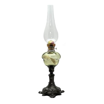 Lampada a olio BARBORA 54 cm verde foresta