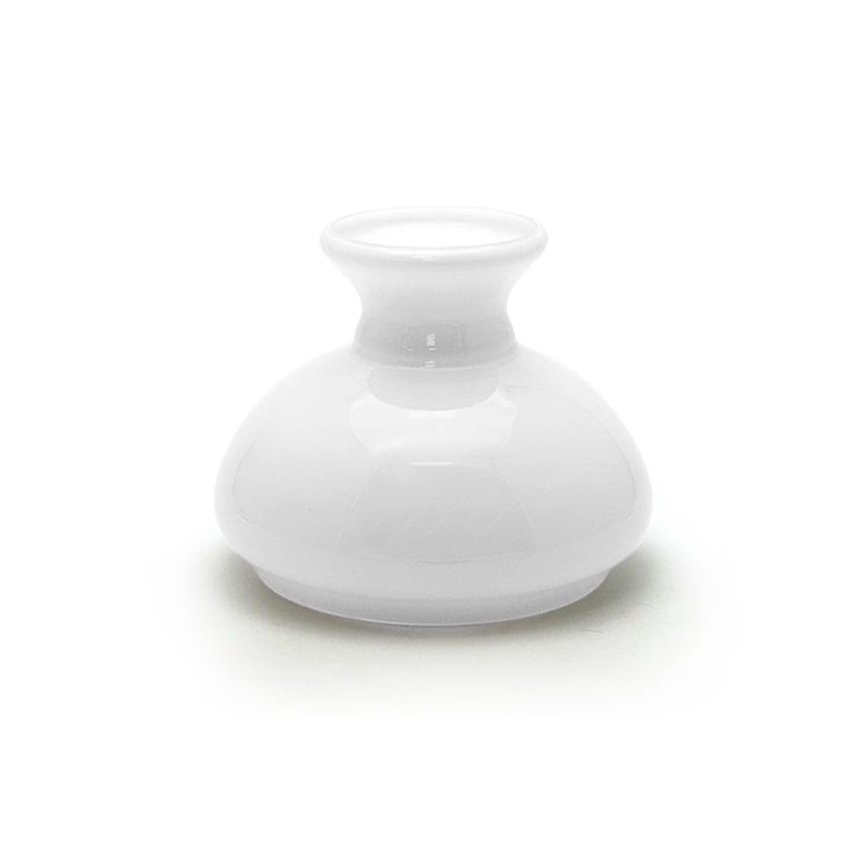 Lampada a olio con supporto in peltro 45 cm verde foresta