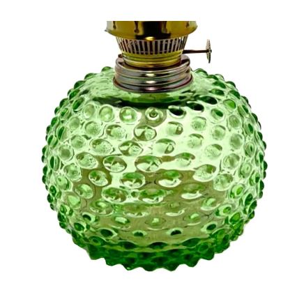 Lampada a olio EMA 38 cm luce verde