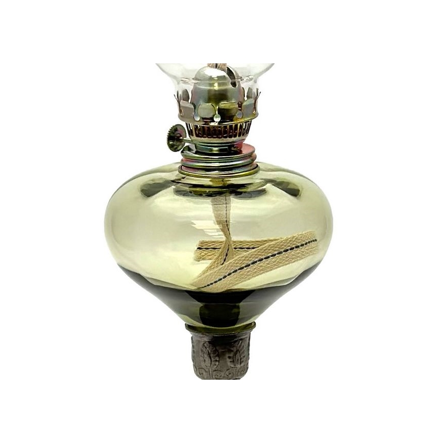 Lampada a olio KRASOMÍRA 42 cm verde