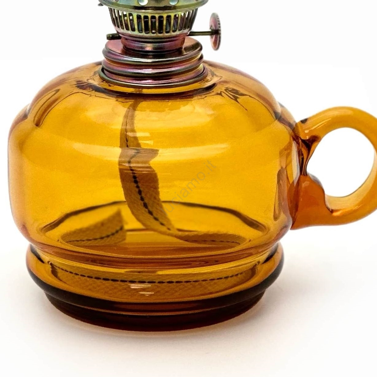 Lanterna vintage da 30 cm, lampada a olio, classica a cherosene, da tavolo per casa, giardino, campeggio, citronella, bronzo