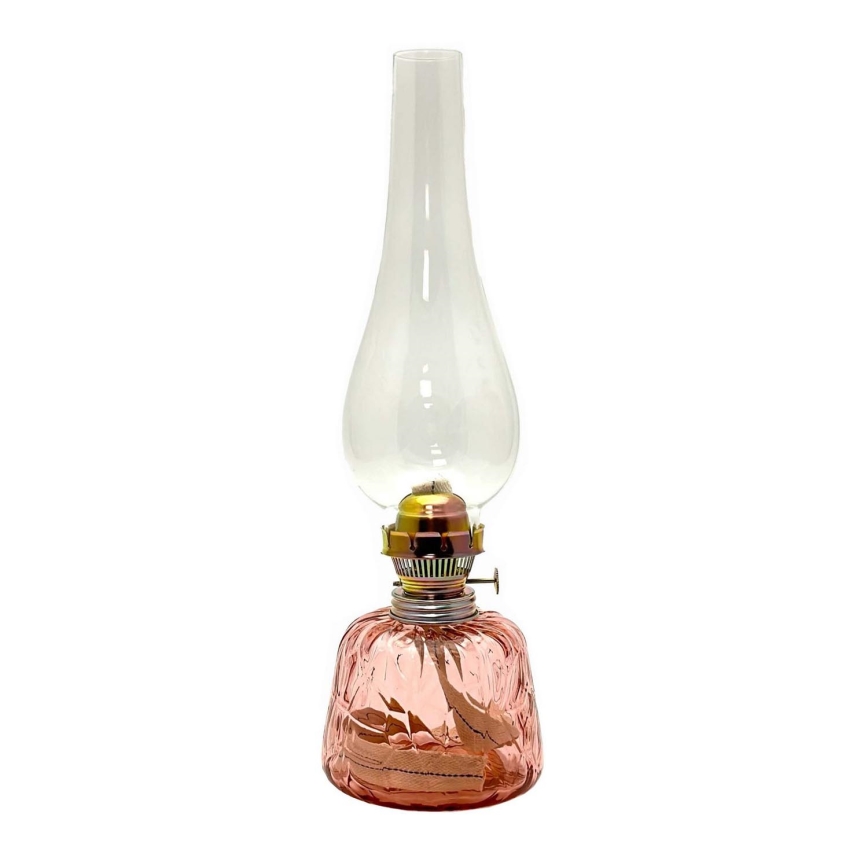 Lampada a olio  POLY 38 cm rosa