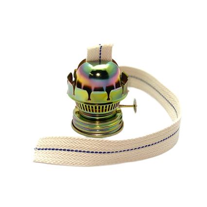 Lampada a petrolio KLÁRA 34 cm verde bosco