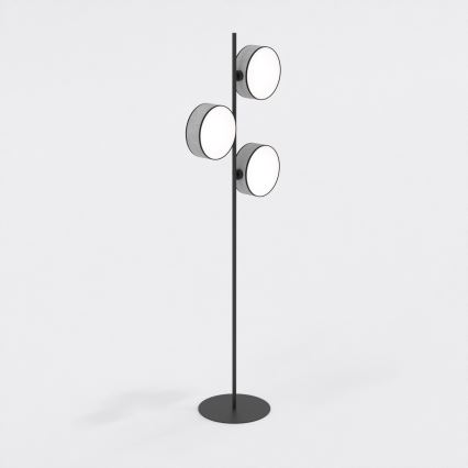 Lampada a piantana DRUMZ 3xE14/10W/230V grigia