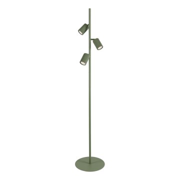 Lampada a piantana KARBON 3xGU10/10W/230V verde