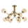 Lampada a soffitto VARANA 12xE14/40W/230V bronzo