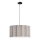 Lampada a sospensione a cavo WAVY 1xE27/14W/230V grigio