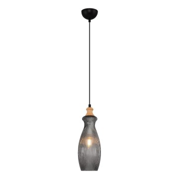 Lampada a sospensione BOTTLE 1xE14/4W/230V fumé