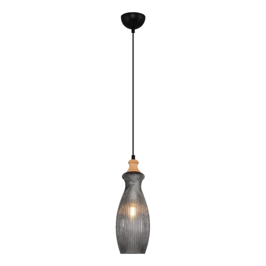 Lampada a sospensione BOTTLE 1xE14/4W/230V fumé