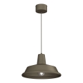 Lampada a sospensione CLASS 1xE27/15W/230V, finitura bronzo