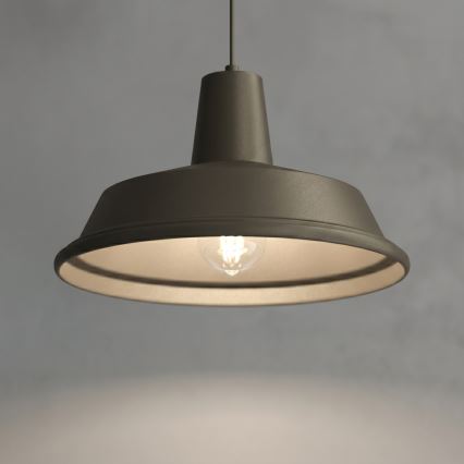 Lampada a sospensione CLASS 1xE27/15W/230V, finitura bronzo