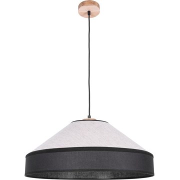 Lampada a sospensione con cavo AMIGO 1xE27/60W/230V rovere