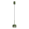 Lampada a sospensione con cavo AURA 1xGX53/10W/230V verde