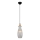 Lampada a sospensione con cavo BOTTLE 1xE14/4W/230V trasparente
