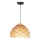 Lampada a sospensione con cavo BURGO 1xE27/60W/230V diam. 35 cm