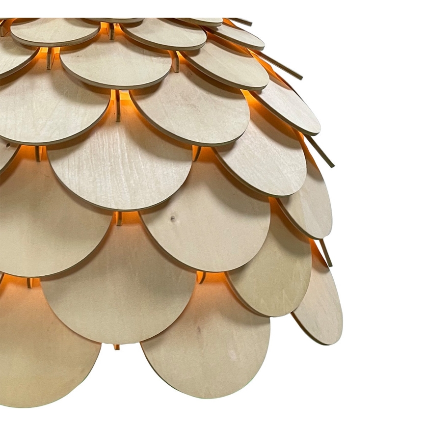 Lampada a sospensione con cavo BURGO 1xE27/60W/230V diam. 35 cm