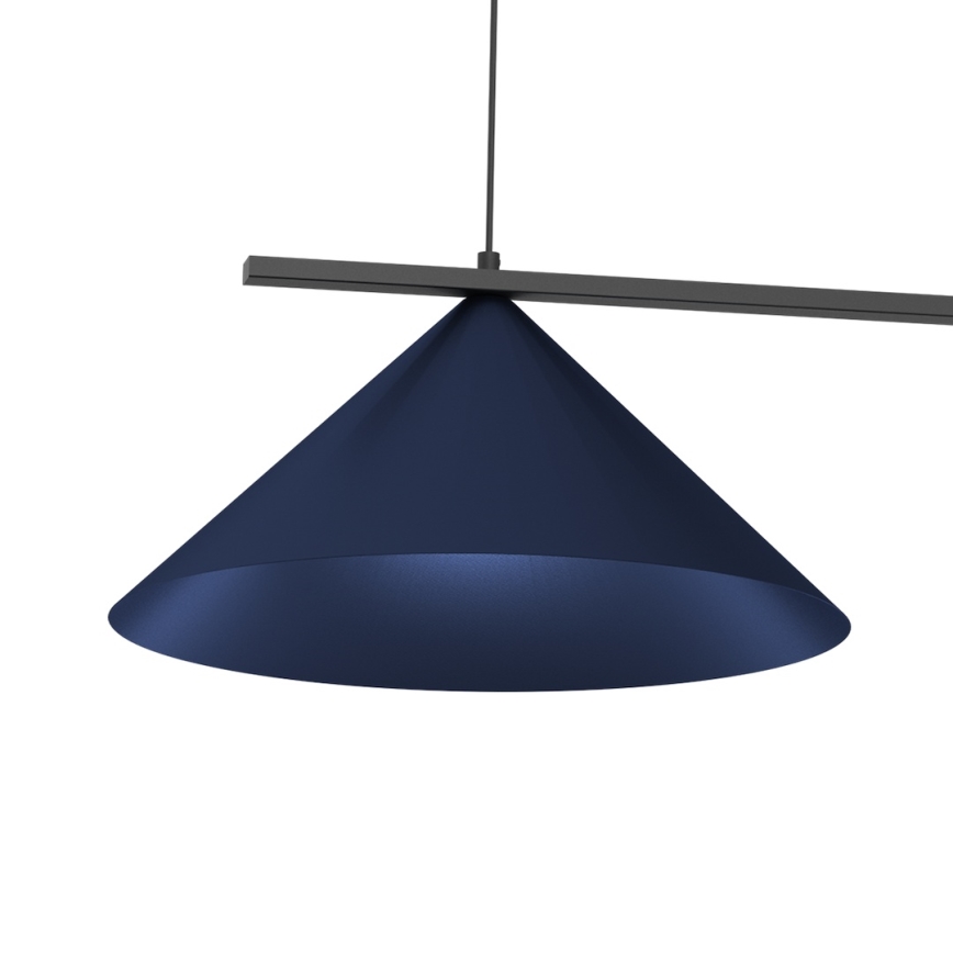 Lampada a sospensione con cavo CAPITAL 2xGX53/15W/230V blu