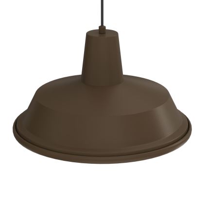 Lampada a sospensione con cavo CLASS 1xE27/15W/230V marrone