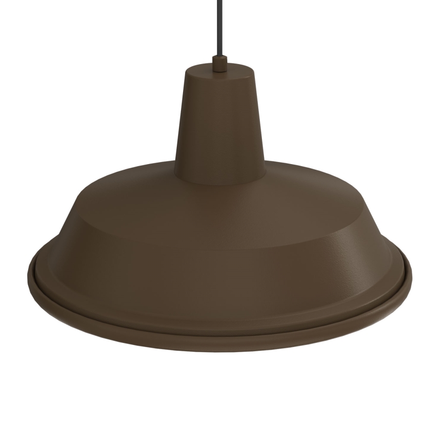 Lampada a sospensione con cavo CLASS 1xE27/15W/230V marrone