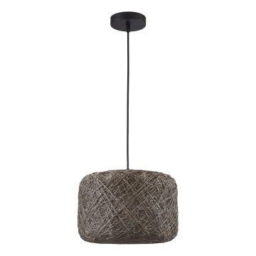 Lampada a sospensione con cavo CLEA 1xE27/20W/230V Ø 30 cm antracite