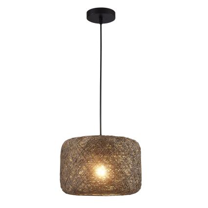 Lampada a sospensione con cavo CLEA 1xE27/20W/230V Ø 30 cm antracite