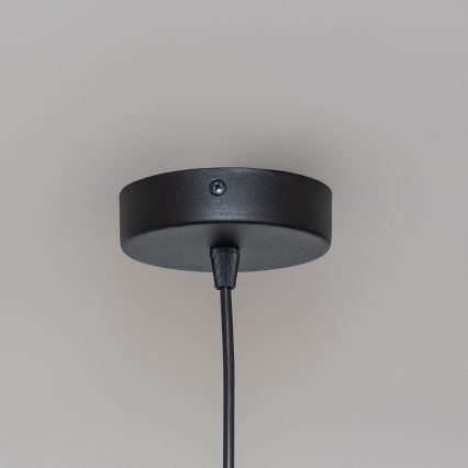 Lampada a sospensione con cavo GAMBIT 1xGU10/10W/230V nera
