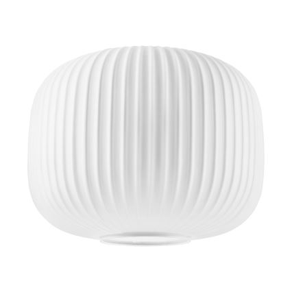 Lampada a sospensione con cavo HECTOR 1xE27/15W/230V bianco/ottone diam. 25 cm