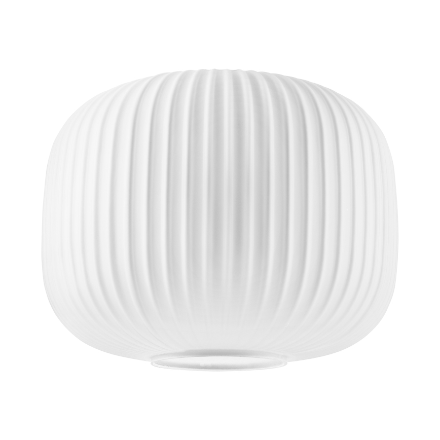 Lampada a sospensione con cavo HECTOR 1xE27/15W/230V bianco/ottone diam. 25 cm