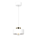 Lampada a sospensione con cavo IGNIA 1xE27/60W/230V bianca