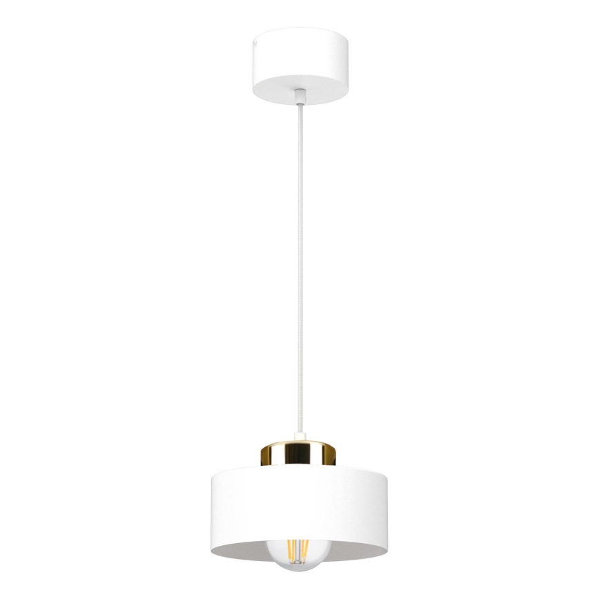 Lampada a sospensione con cavo IGNIA 1xE27/60W/230V bianca