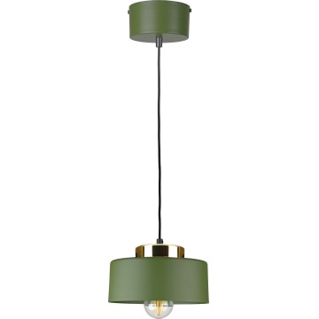 Lampada a sospensione con cavo IGNIA 1xE27/60W/230V verde