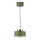 Lampada a sospensione con cavo IGNIA 1xE27/60W/230V verde/oro