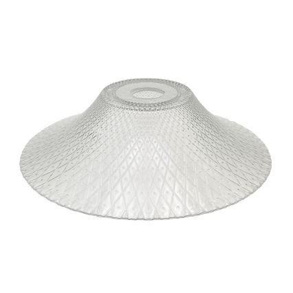 Lampada a sospensione con cavo JULL 1xE27/15W/230V, cromo lucido/trasparente