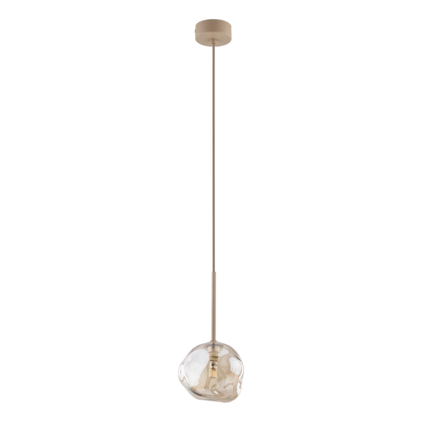 Lampada a sospensione con cavo LAVA 1xG9/8W/230V beige/beige fumé