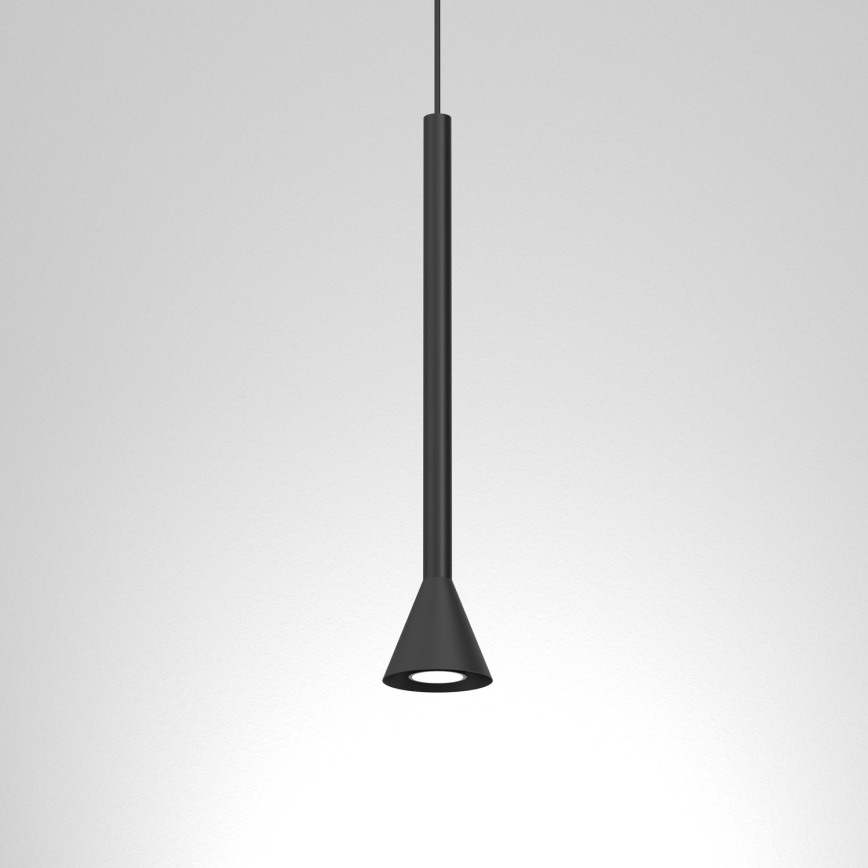 Lampada a sospensione con cavo MAZZO 1xGU10/8W/230V nera