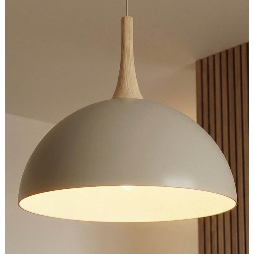 Lampada a sospensione con cavo NAUTICA 1xGX53/12W/230V beige
